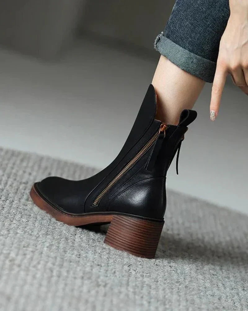 LARDEL – Botines de cuero elegantes