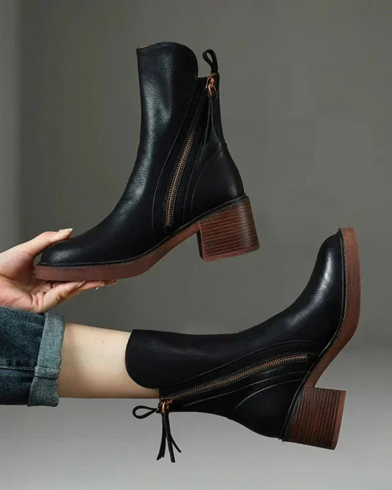 LARDEL – Botines de cuero elegantes