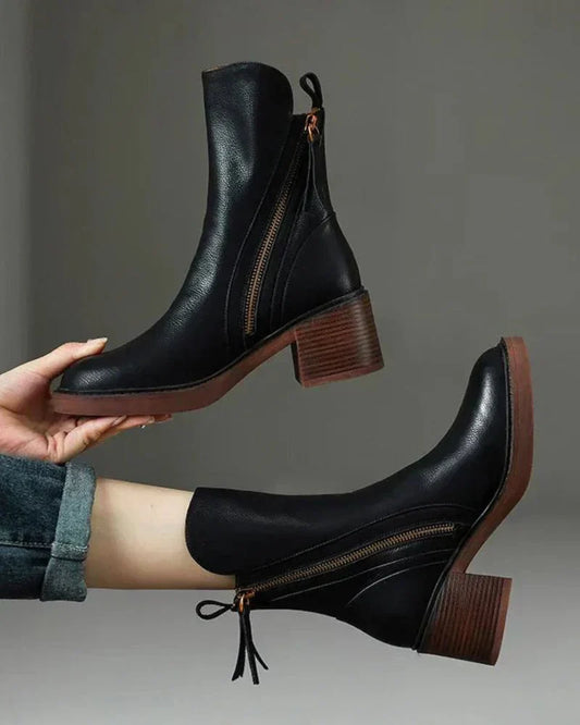 LARDEL – Botines de cuero elegantes