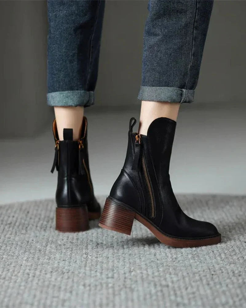 LARDEL – Botines de cuero elegantes