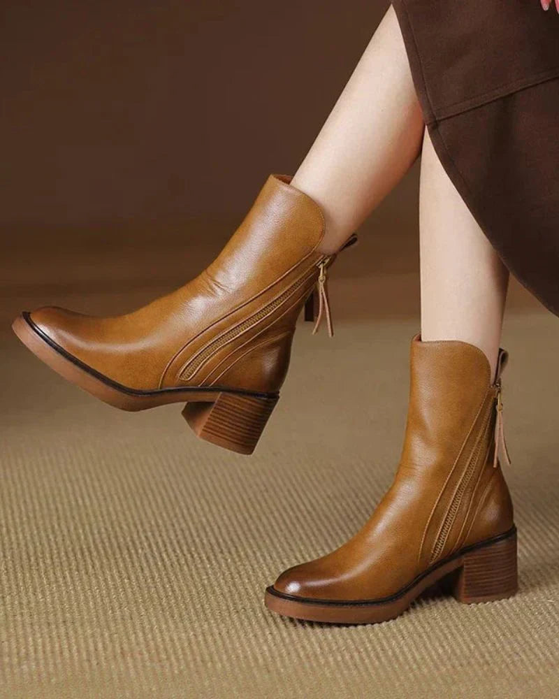 LARDEL – Botines de cuero elegantes