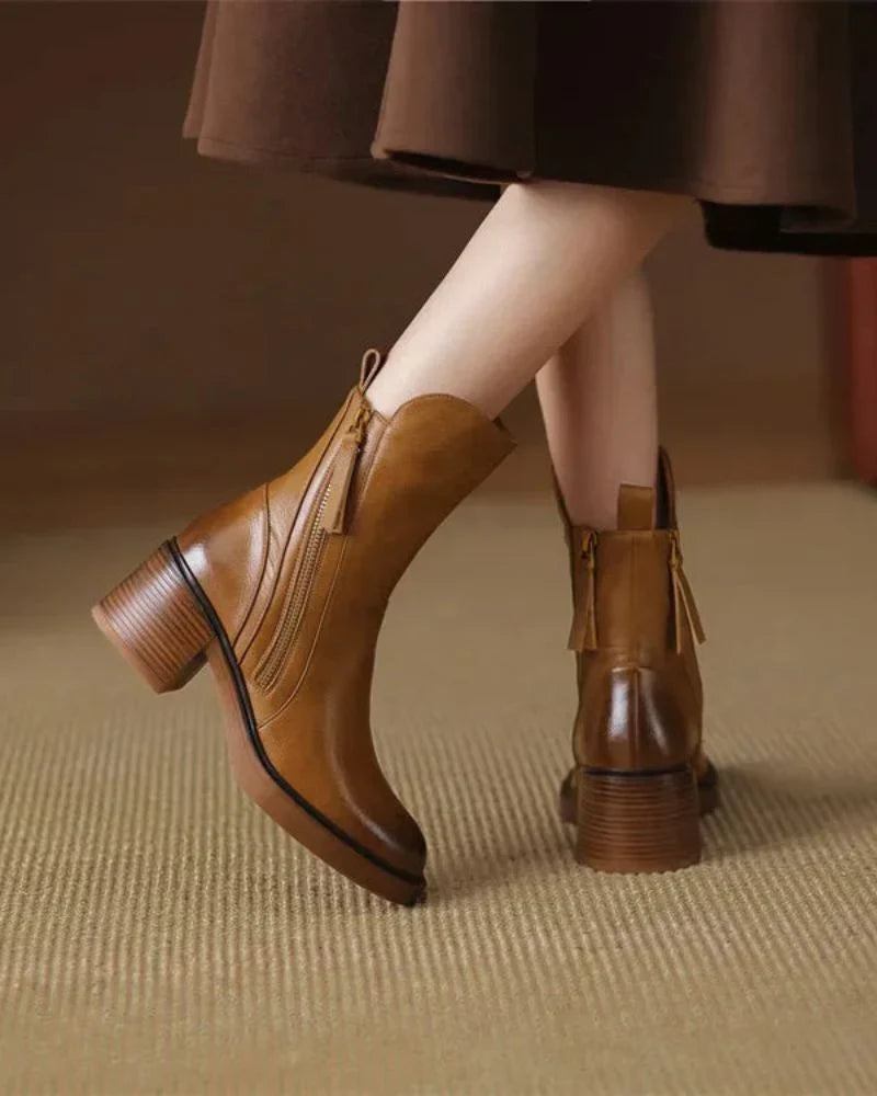 LARDEL – Botines de cuero elegantes
