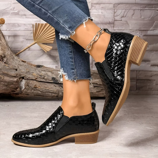 Alexia™ | Zapatos Oxford ortopédicos de cuero