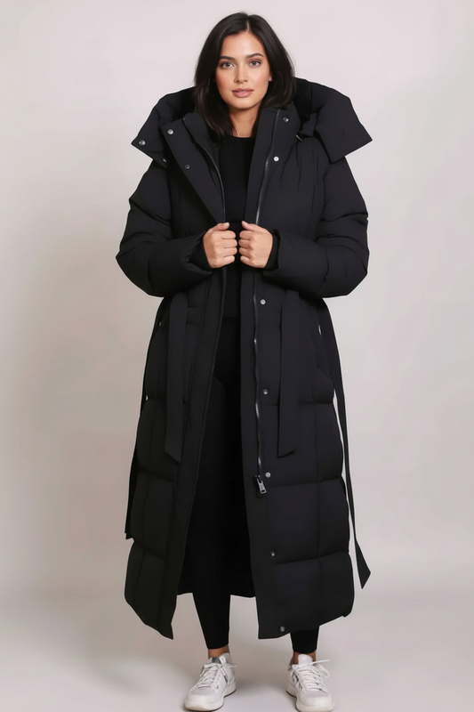 Elize | Abrigo acolchado largo premium
